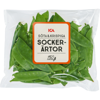 Sockerärta 150g Klass 1 ICA.