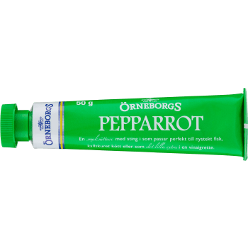 Pepparrot Riven Tub 50g Örneborgs Delikatess.