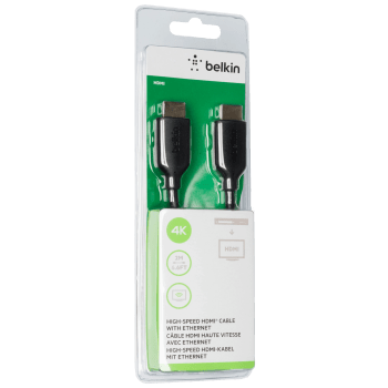 Kabel HDMI Guld/Svart 2m Belkin.