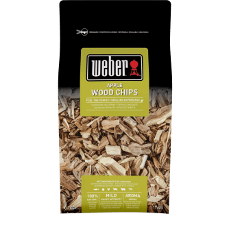 Rökspån Äpple 700g Weber.