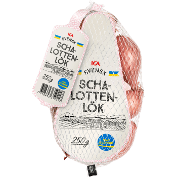 Schalottenlök 250g Klass 1 ICA.
