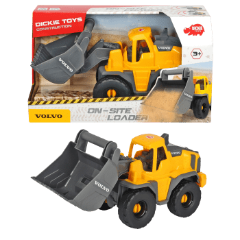 Hjullastare Volvo 26cm Dickie Toys.