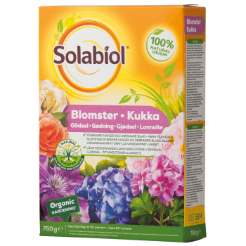 Blomstergödsel 750g Solabiol.