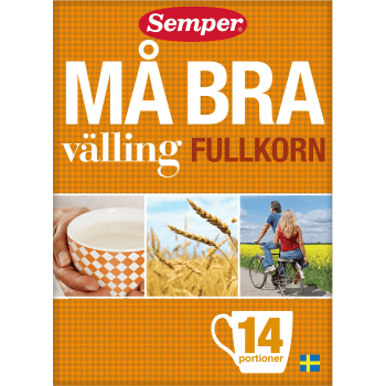 Må Bra välling Fullkorn 14-p 450g Semper.