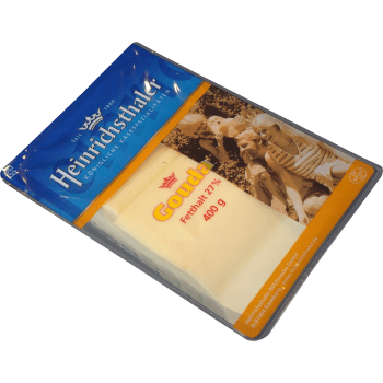 Gouda Skivad 27% 400g Heinrichtaler.