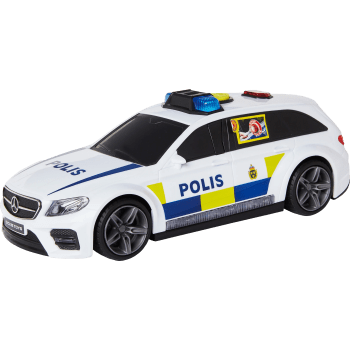 Polisbil 30cm med ljus och ljud Dickie Toys.