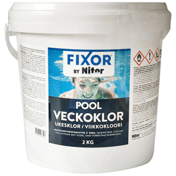 POOL Veckoklor 2kg Fixor.