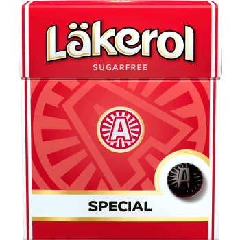 Halstabletter Special 25g Sockerfri Läkerol.
