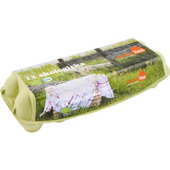 Ägg 12-p KRAV Närke ägg.