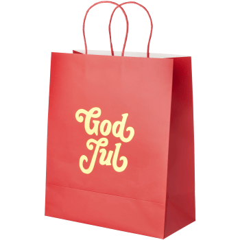 Presentpåse God jul 26x31cm.