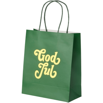 Presentpåse God jul 19x22cm.