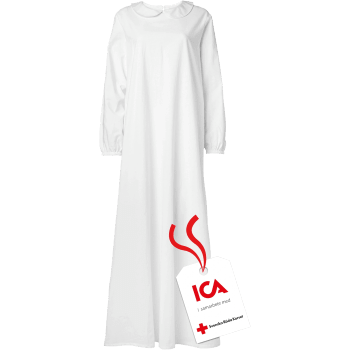 Lusselinne vuxen vit XL mywear.