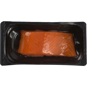 Kallrökt Lax i bit ca 300g Vägga Rökeri.