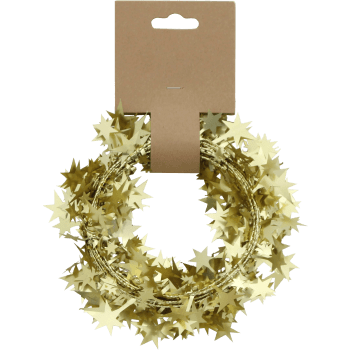 Girlang Guld matt 7m Festive.