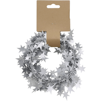 Girlang Silver matt 7m Festive.