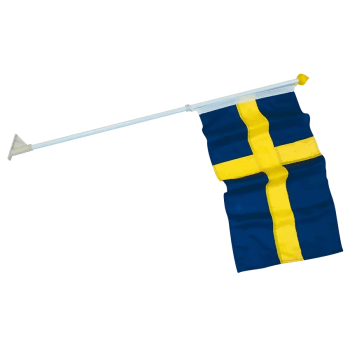 Fasadset Sverige flagga 80cm.