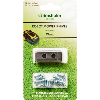 Knivar Robotgräsklippare Worx 12-p Grimsholm.