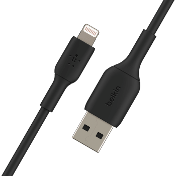 Lightningkabel Svart 1m Belkin.