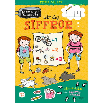 LasseMajas detektivbyrå lär dig siffror.