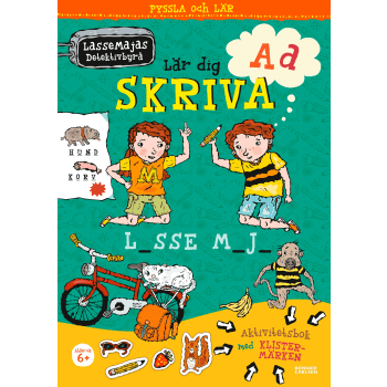 LasseMajas detektivbyrå lär dig skriva.