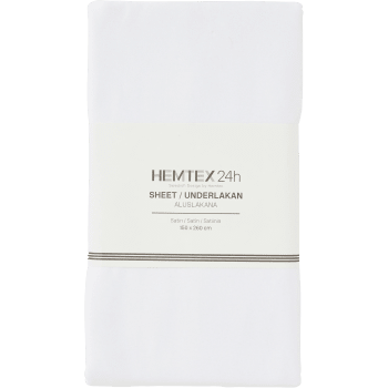 Lakan Satin 150x250 Hemtex 24h.