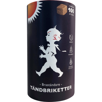 Tändbriketter 790g Solstickan.
