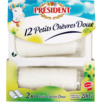 Getost Petits Chèvres doux 12-p 200g President.