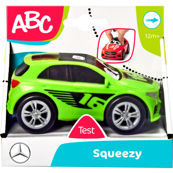 Bil Mercedes Squeezy 11cm ABC.
