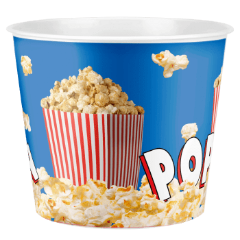 Popcornhink Blå.