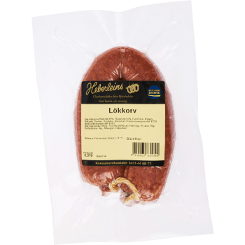 Lökkorv 370g Heberleins.