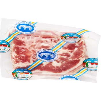 Rimmat sidfläsk Skivat ca 400g Eriksons Chark.