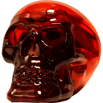 Halloweenskalle 333g Hulten.