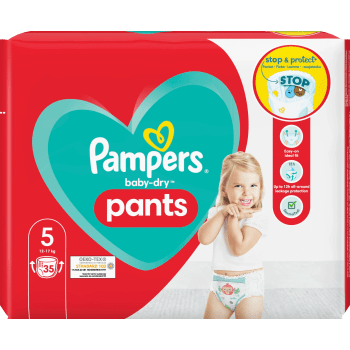 Byxblöjor Baby Dry Pants 5 12-17kg 35-p Pampers.