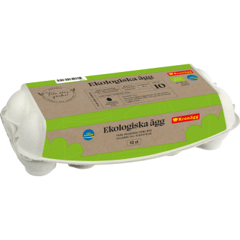 Ägg M/L Ekologiska 10-p Kronägg.