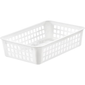 Förvaringskorg Vit 17x25x7cm SmartStore.