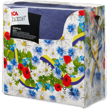 Servettbox Midsommar 24cm 75-p ICA Home.