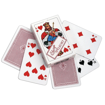 Spelkort Poker Röd Öbergs.