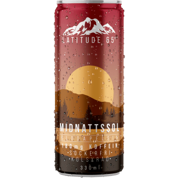 Energidryck Midnattssol 33cl Latitude 65.