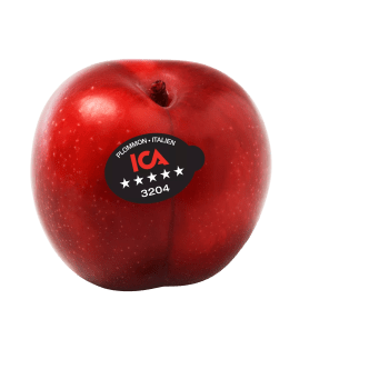Plommon Röd/blå ca 50g Klass 1 ICA.