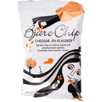 Chips Cheddar 75g Bjäre Chips.