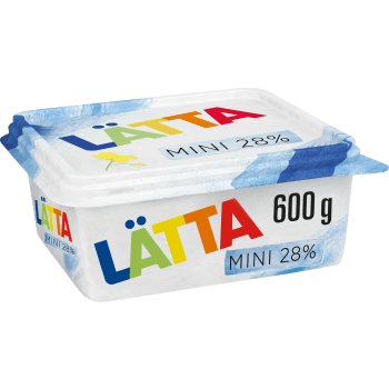 Mini 28% 600g Lätta.