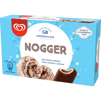 Gräddglass Nogger 500ml GB Gräddglass.
