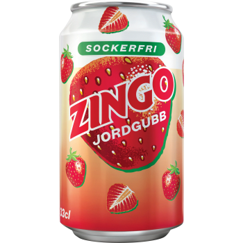 Läsk Zingo Jordgubb 33cl.