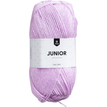 Garn Junior Ljuslila 50g Järbo.