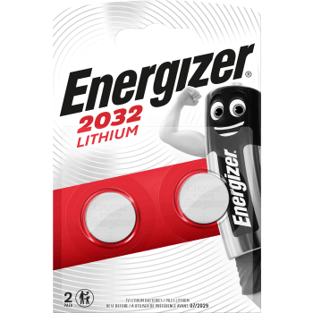 Knappcellsbatteri 2032 2-p Energizer.