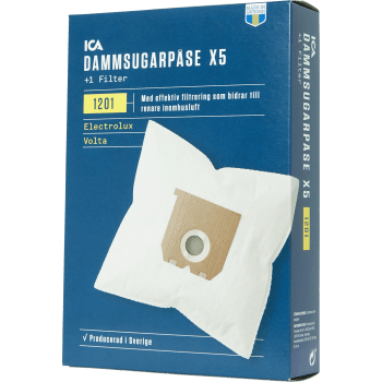 Dammsugpåse 1201 5-p ICA.