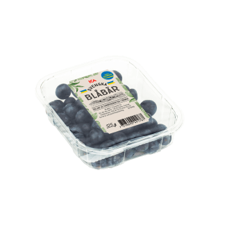 Blåbär 125g klass 1 ICA.