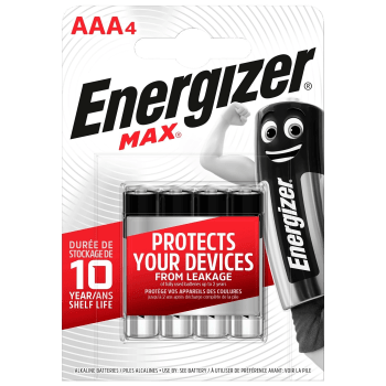 Batteri Max AAA 4-p Energizer.