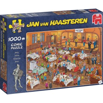 Pussel Darts 1000 bitar Jan Van Haasteren.