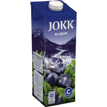 Blåbärsdryck 1l Jokk.